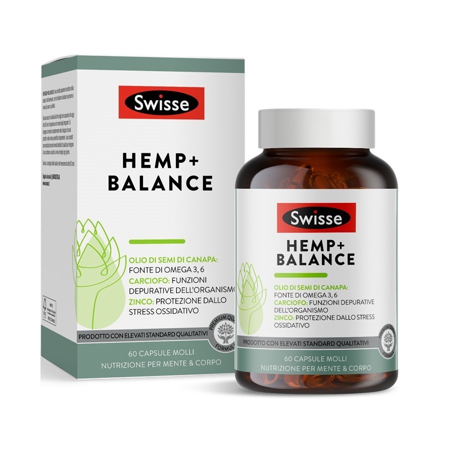 Swisse Hemp+ Balance 60 Capsule Molli