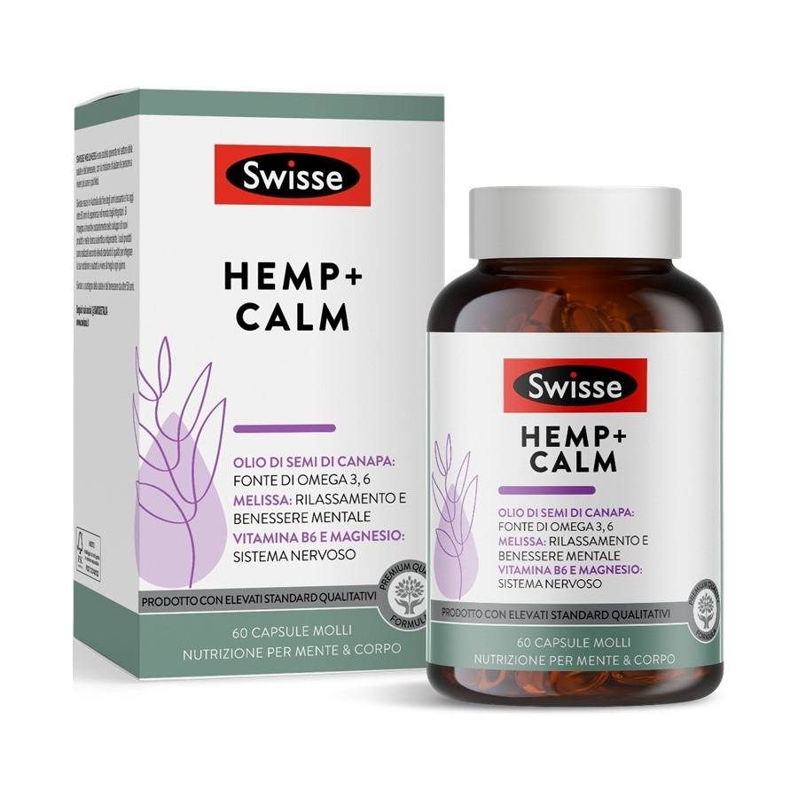 Swisse Hemp+ Calm 60 Capsule Molli