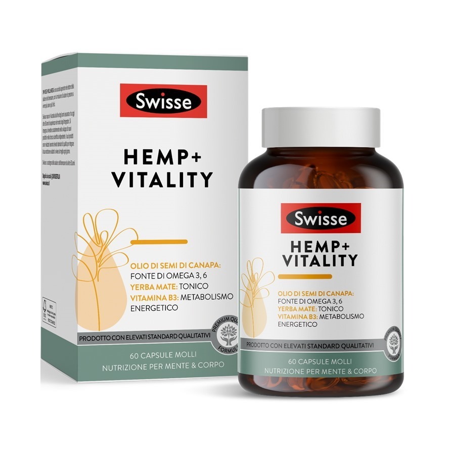 Swisse Hemp+ Vitality 60 Capsule Molli