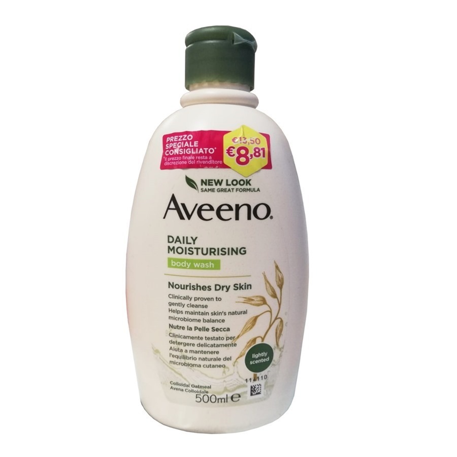 Aveeno Daily Moisturising Bagno Doccia Profumo Delicato 500ml