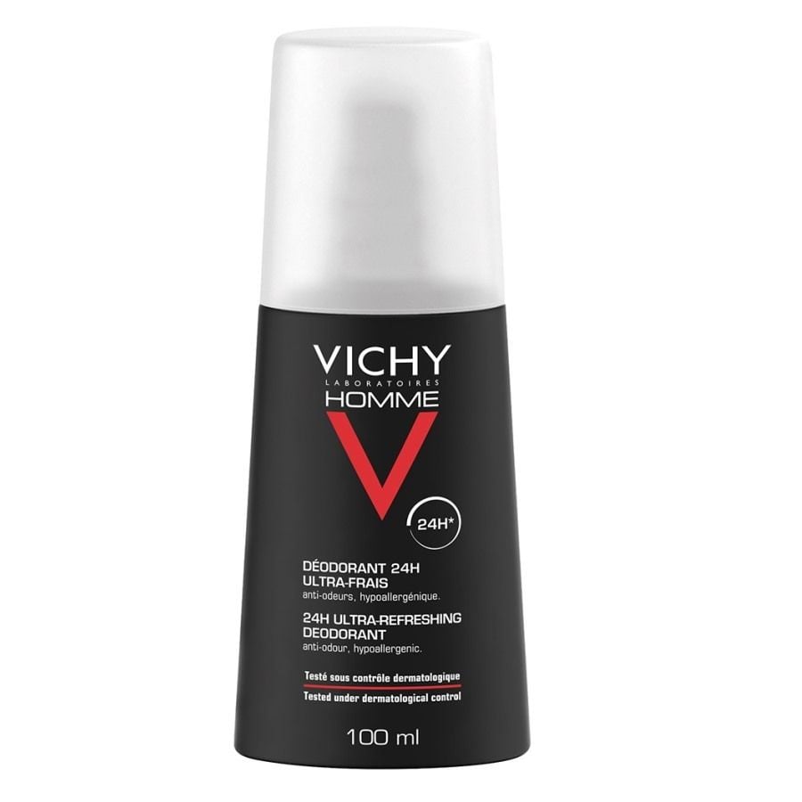 Vichy Homme Deodorante Spray  24h 100ml