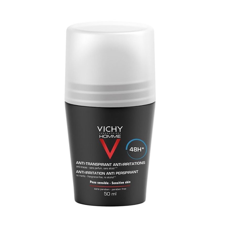 Vichy Homme Deodorante Roll On Antitraspirante 50ml
