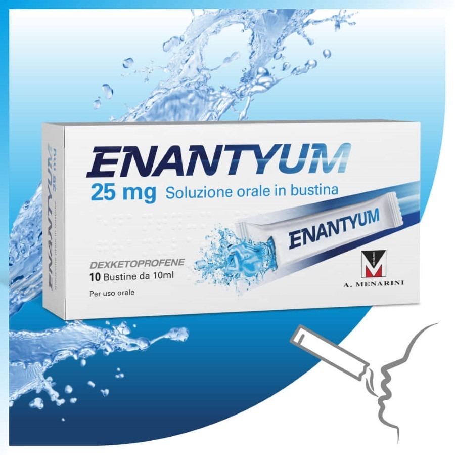 Enantyum 25MG 10 Bustine Liquido