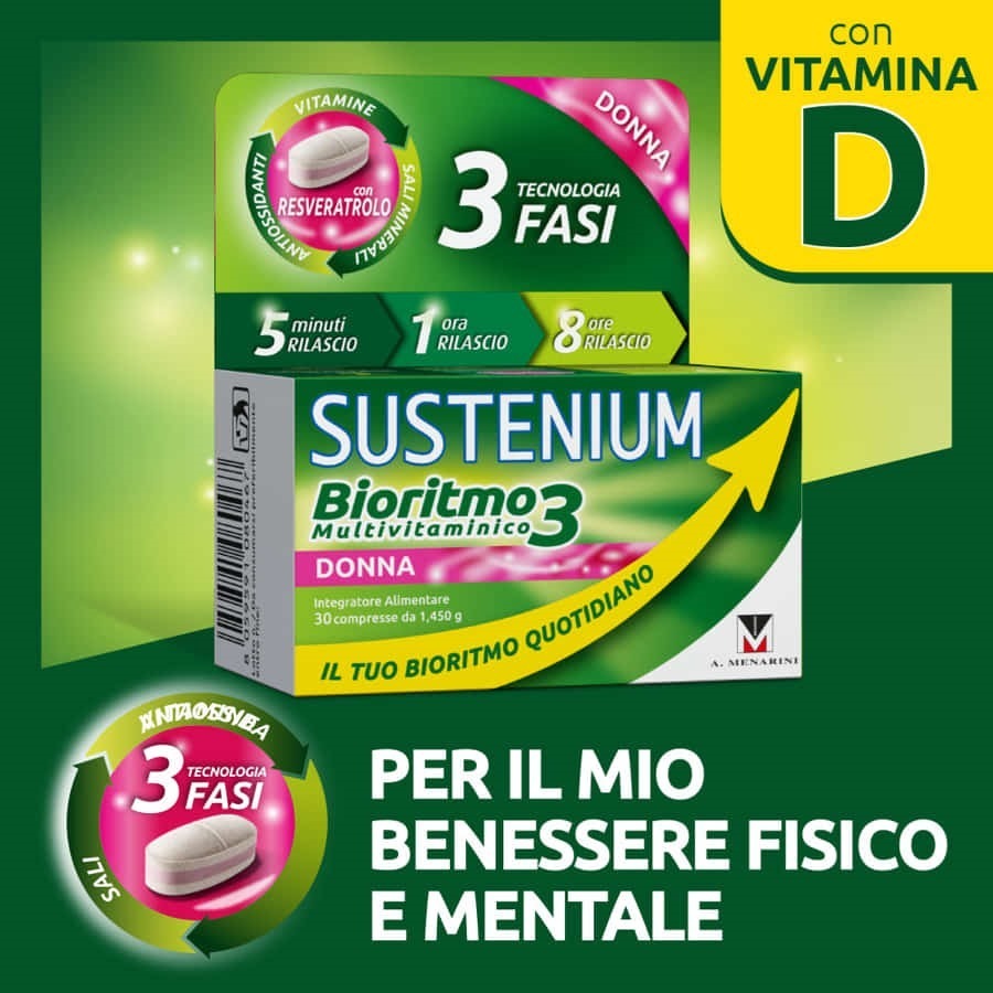 Sustenium Bioritmo3 Donna 30 Compresse