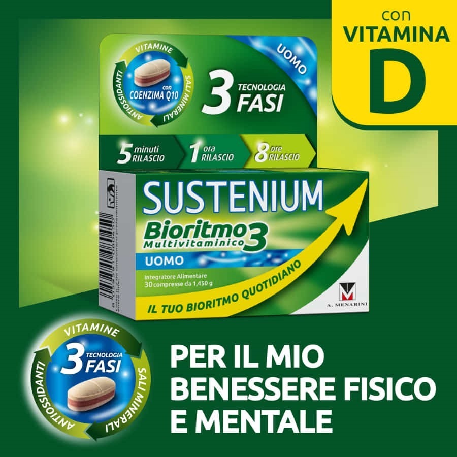 Sustenium Bioritmo3 Uomo 30 Compresse