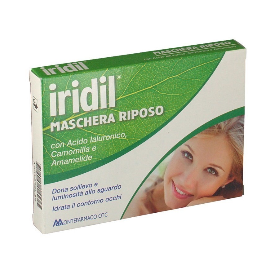 Iridil Maschera Riposo Contorno Occhi 4 Pezzi da 7ML