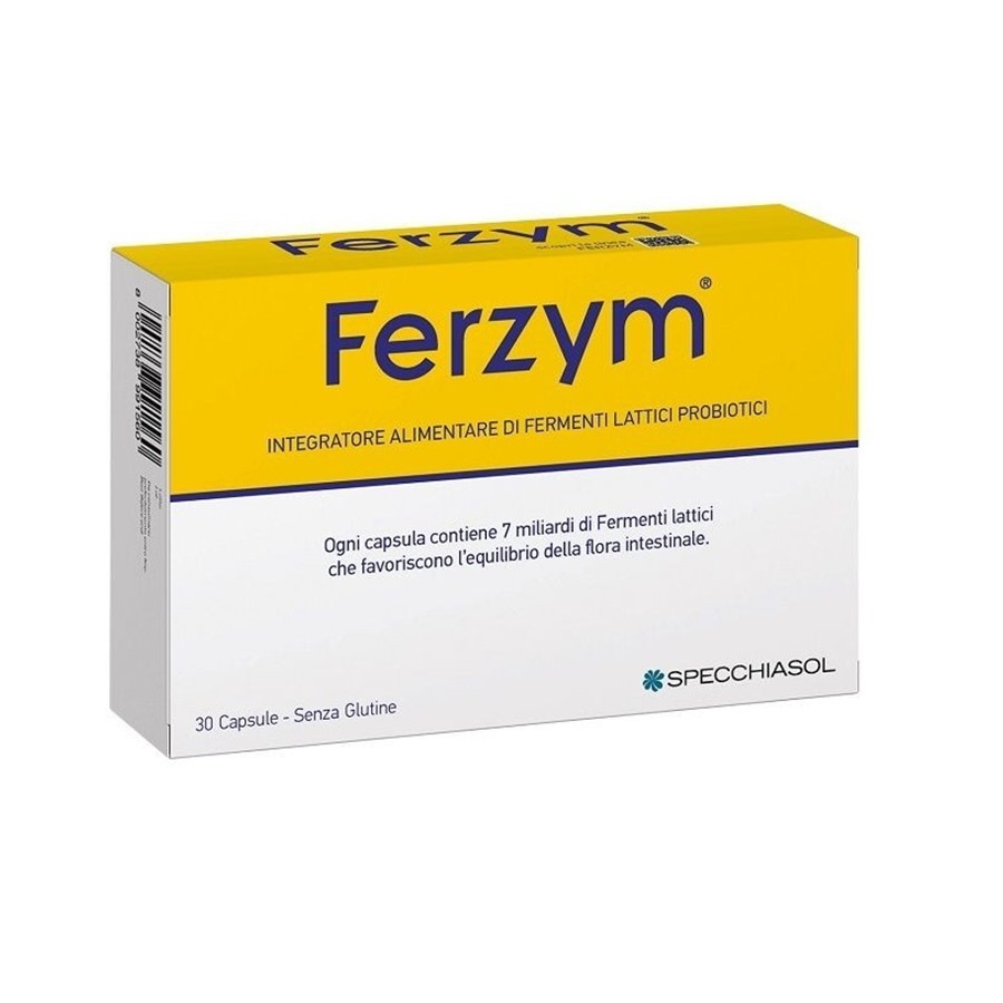 Specchiasol Ferzym Plus 30 Capsule Compresse