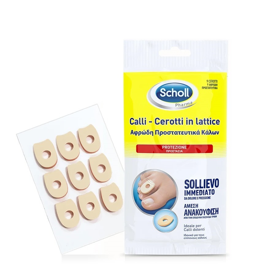 Scholl Cerotto Protezione Calli In Lattice 9 Pezzi a solo € 6,00 -   - Gli Specialisti del Benessere