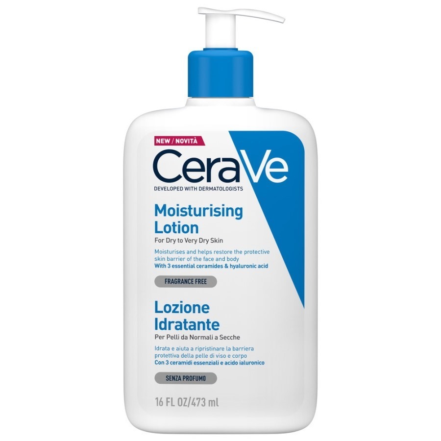 CeraVe Lozione Idratante Corpo Pelle da Normale a Secca 473ML