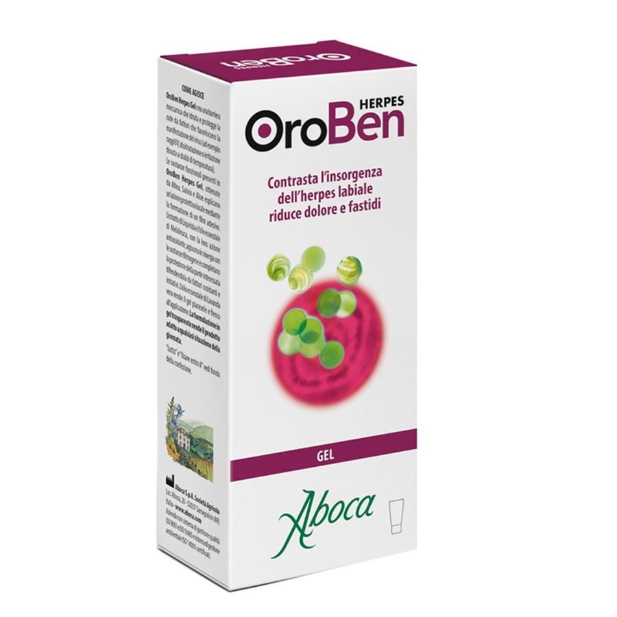 Aboca Oroben Herpes Gel 8ML
