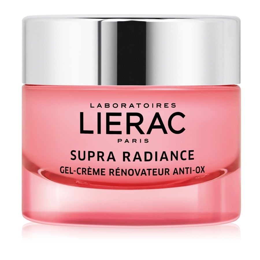 Lierac Supra Radiance Gel Crema Viso Antietà Antiossidante Pelle Normale e Mista 50ml