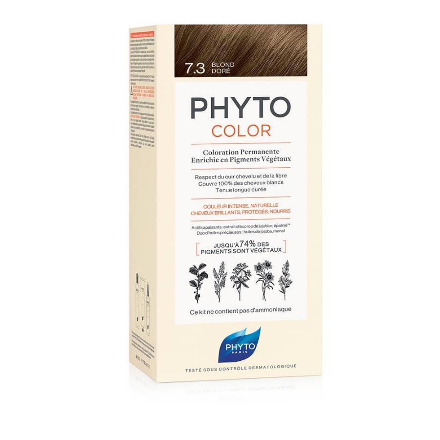 Phyto Phytocolor 7.3 Biondo Dorato Colorazione Permanente Per Capelli