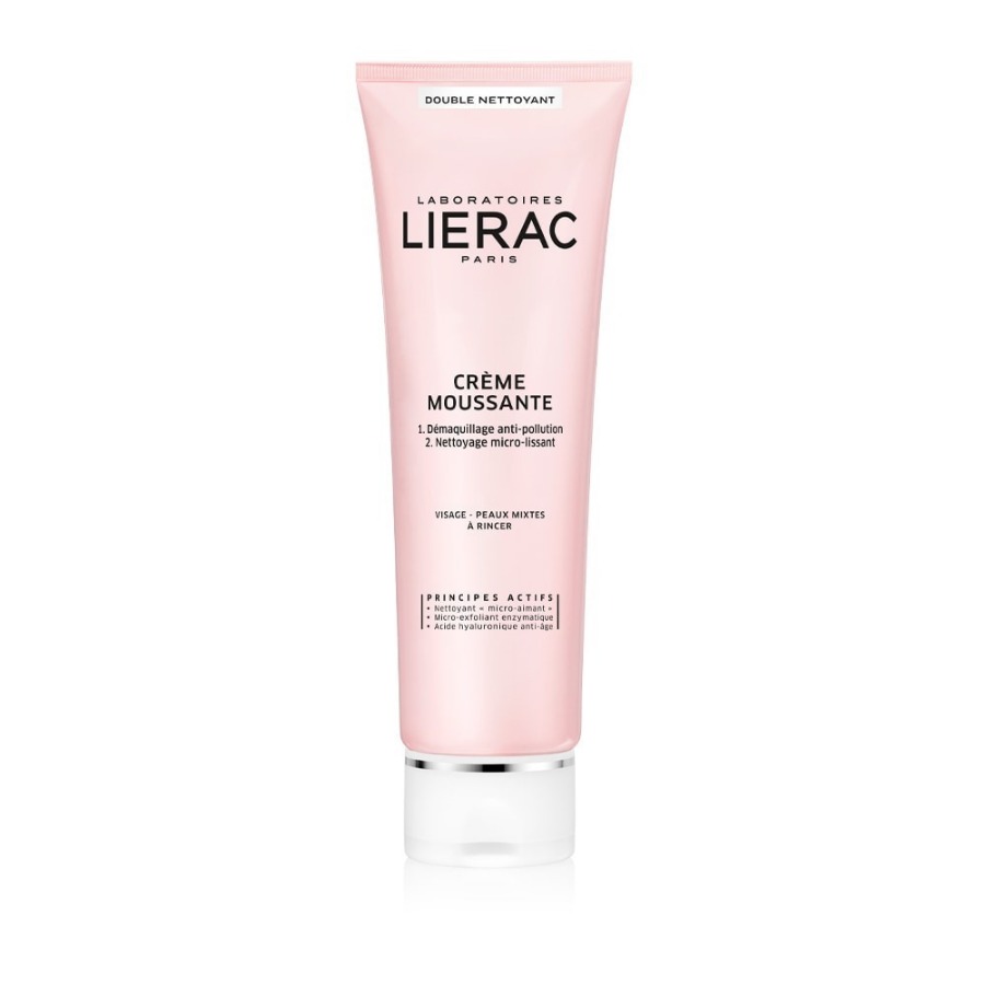 Lierac Crema Mousse Struccante Viso A Risciacquo Per Pelle Mista 150ml