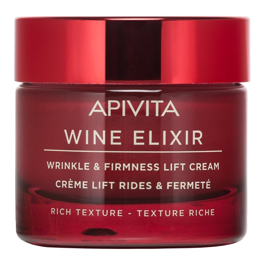 Apivita Wine Elixir Crema Liftante Rughe Texture Ricca 50ml