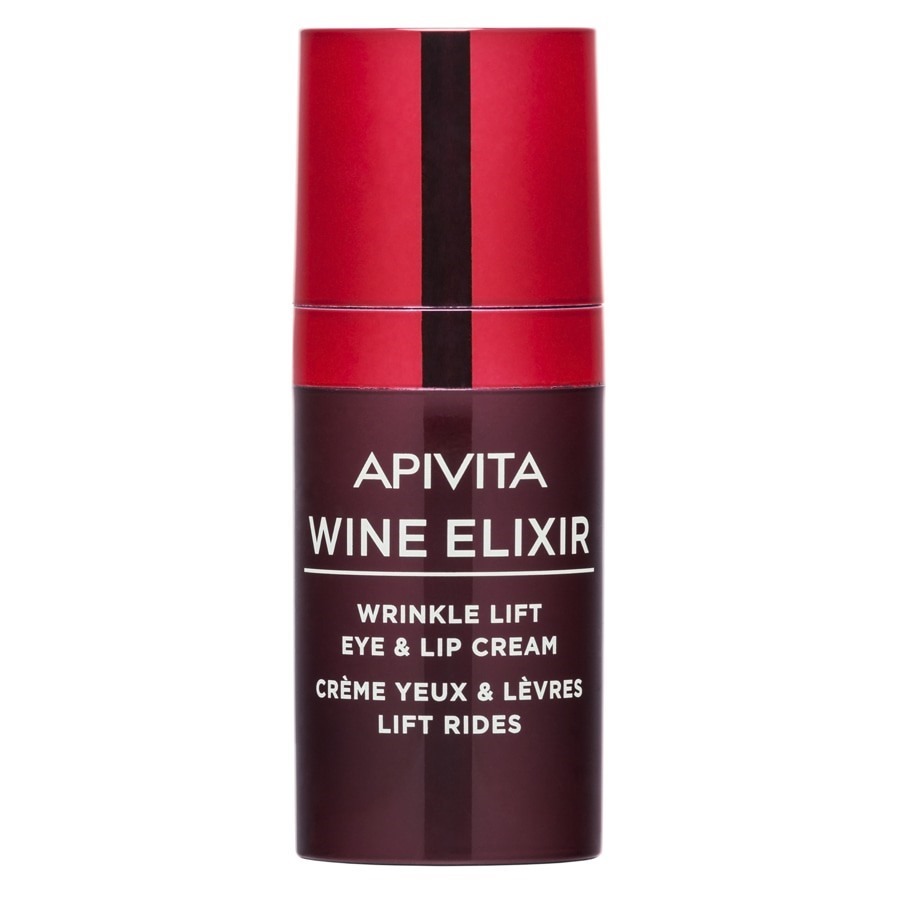 Apivita Wine Elixir Crema Liftante Rughe Occhi e Labbra 15ml