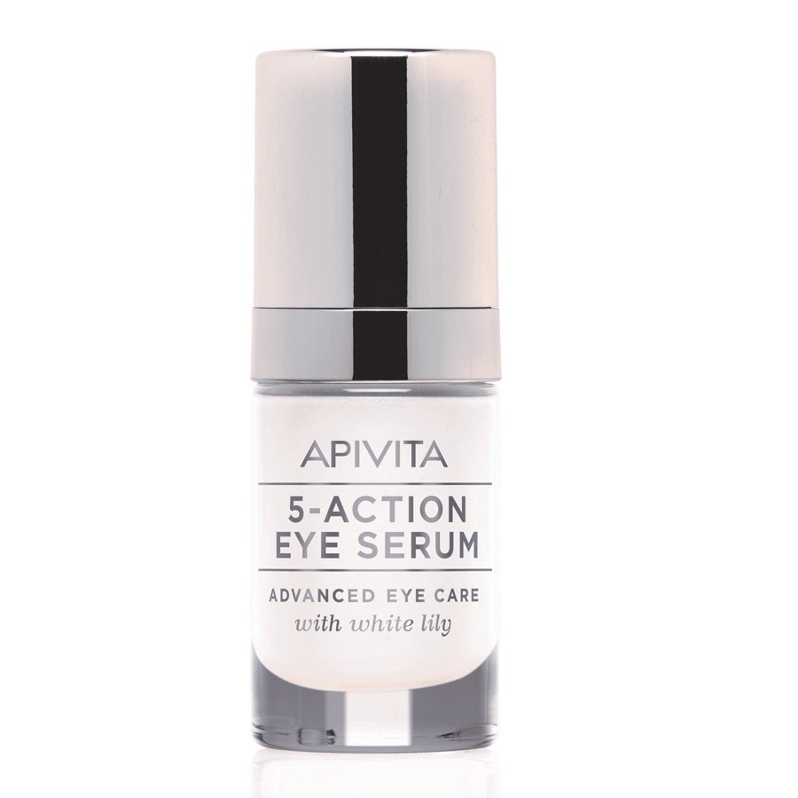 Apivita 5 Action Eye Serum Siero Occhi Trattamento Intenso 15ml