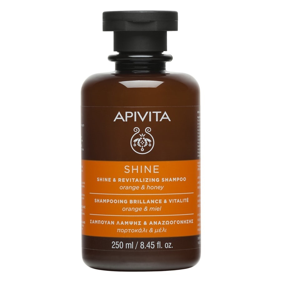 Apivita Shampoo Illuminante Rivitalizzante Arancia e Miele 250ml