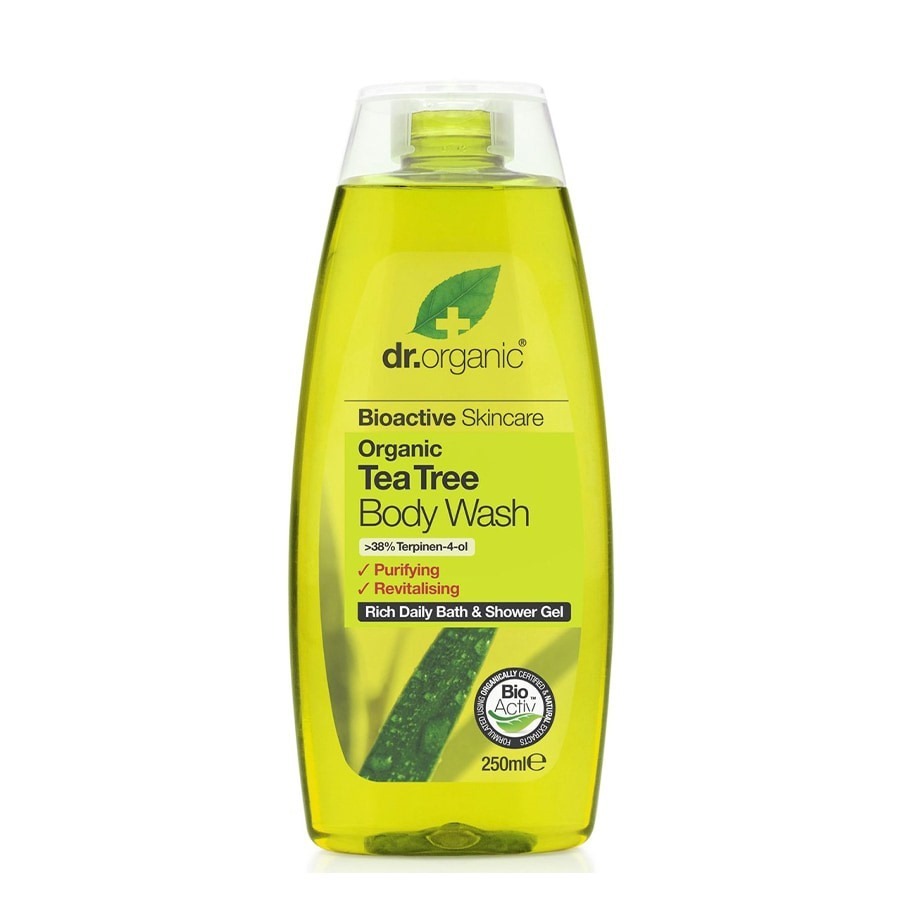 Dr. Organic Tea Tree Body Wash Bagno Doccia 250ml