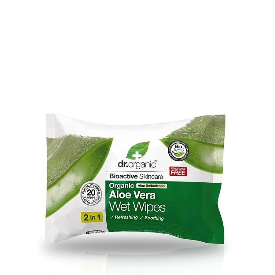 Dr. Organic Bioactive Skincare Salviette 20 Pezzi