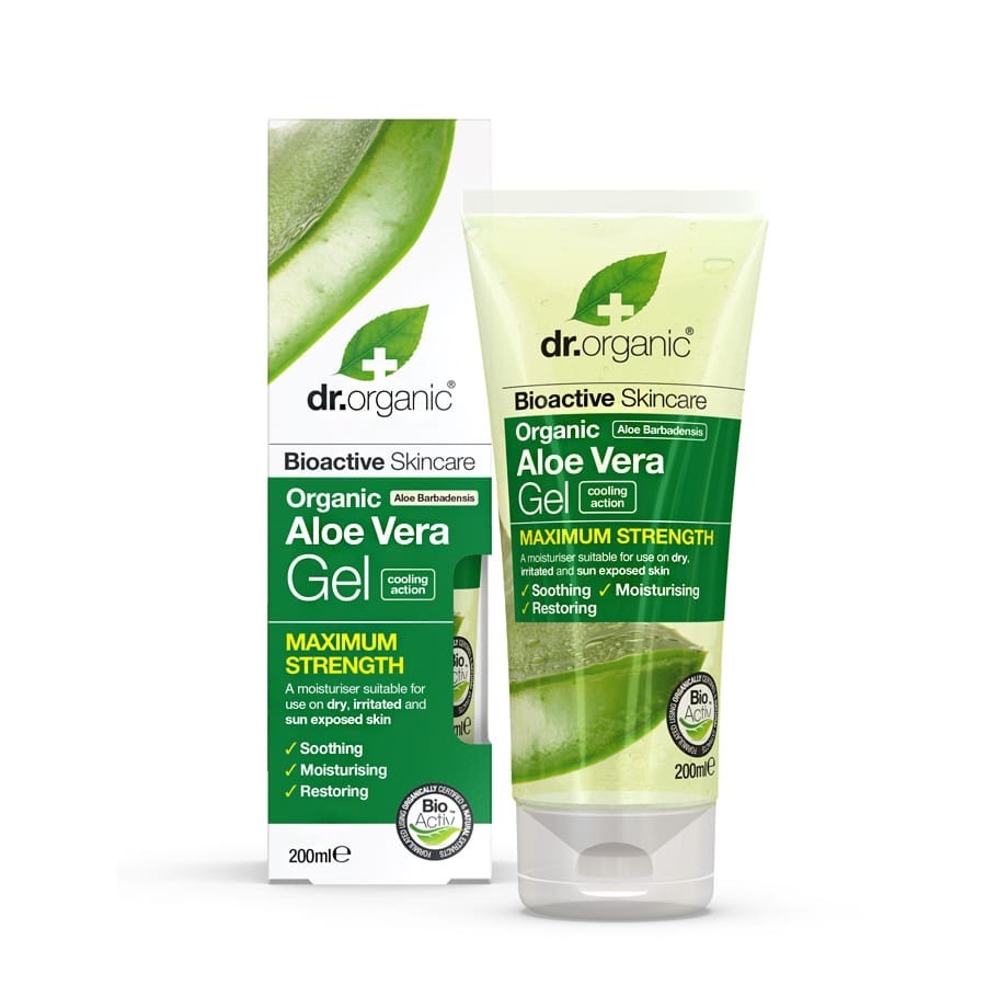 Dr. Organic Aloe Vera Gel Corpo Emolliente 200ml