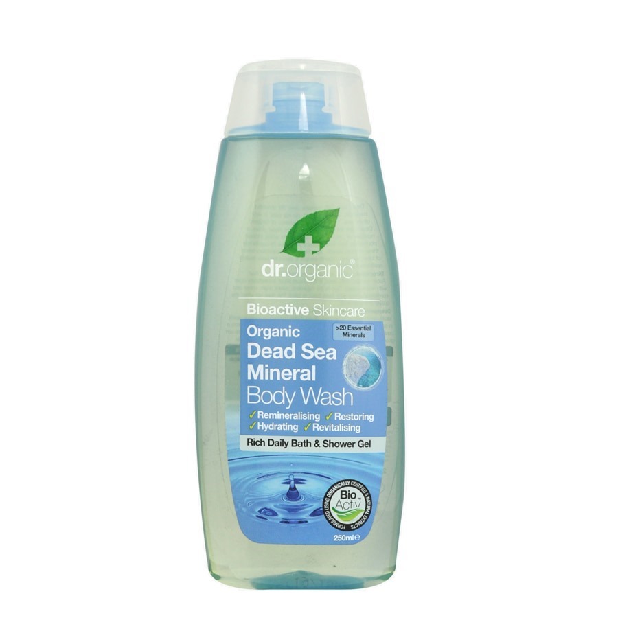 Dr. Organic Mineral Body Wash ai Sali del Mar Morto 250ml