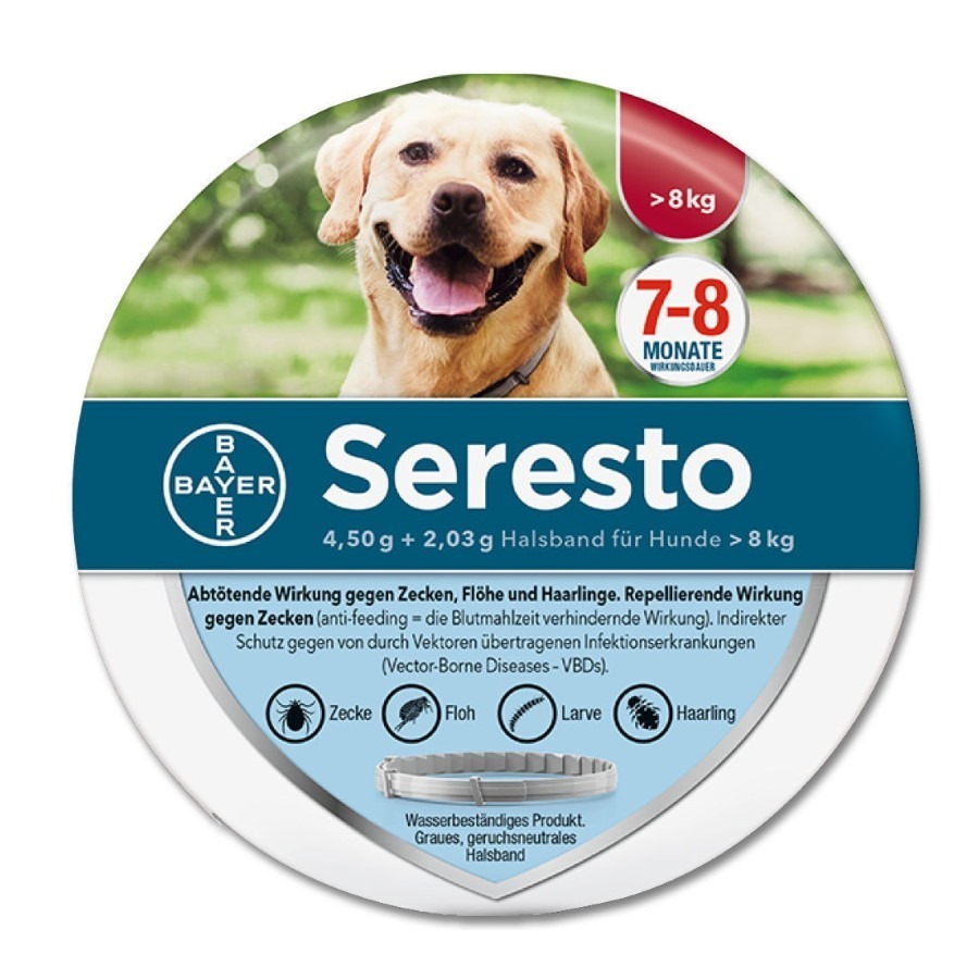 Seresto Collare Antiparassitario per Cani Oltre 8KG