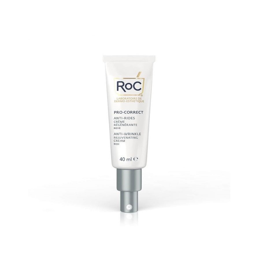 Roc Pro Correct Crema Viso Antirughe Ricca 40ml