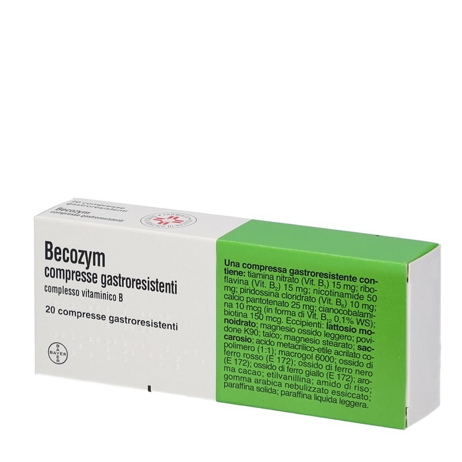 Becozym 20 Compresse Gastroresistenti