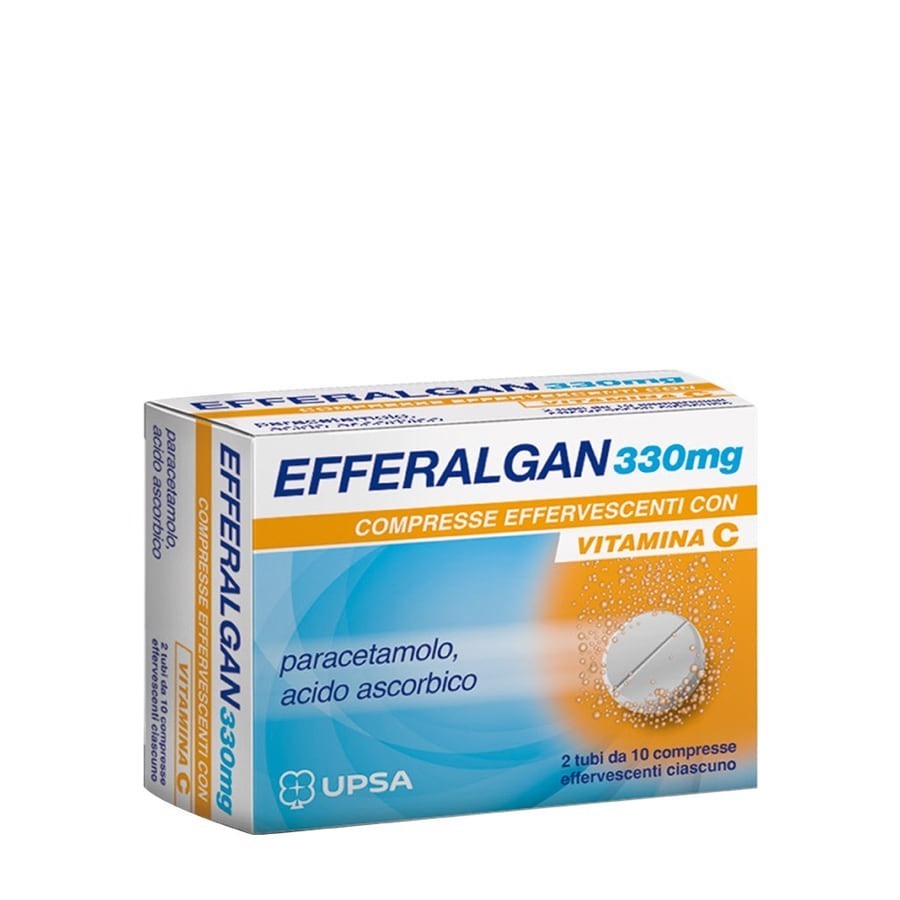 Efferalgan 330mg 20 Compresse Effervescenti