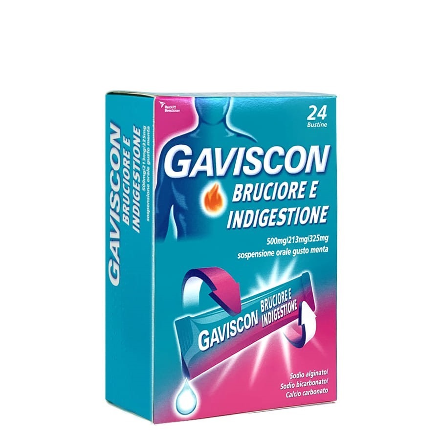 Gaviscon Bruciore e Indigestione 24 Bustine