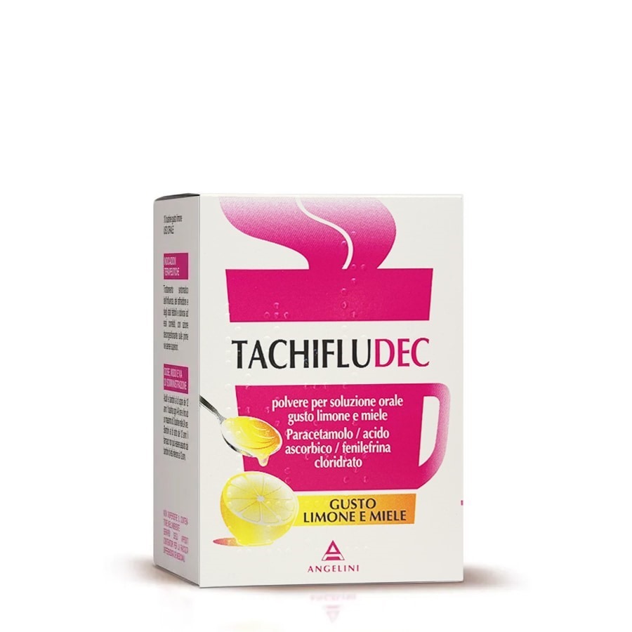 Tachifludec 10 Bustine Gusto Limone e Miele