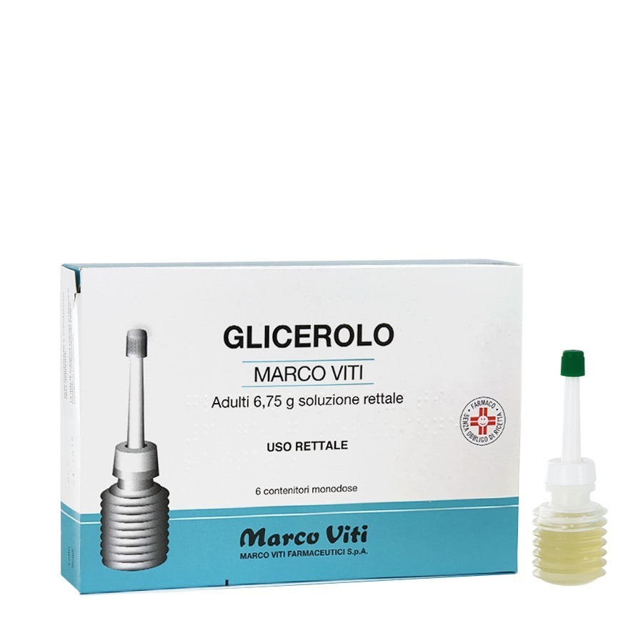 Marco Viti Glicerolo Adulti 6,75G Soluzione Rettale 6 Contenitori