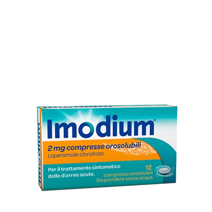 Imodium 2MG 12 Compresse Orosolubili