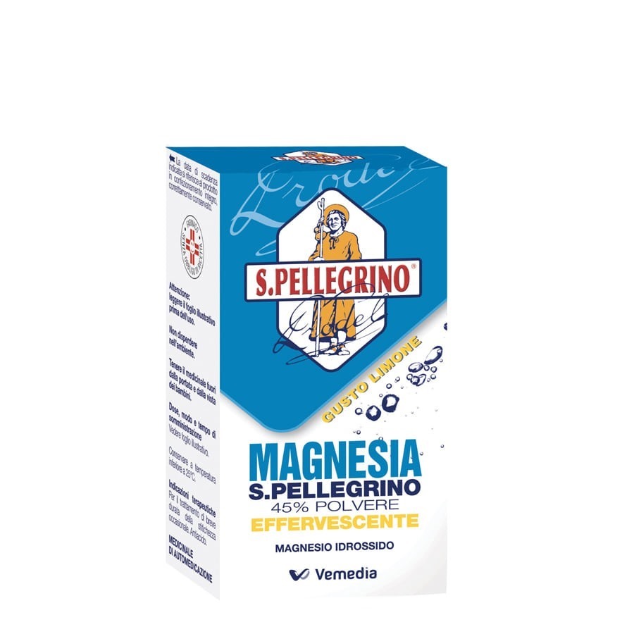 Magnesia S. Pellegrino Effervescente al Limone 100gr