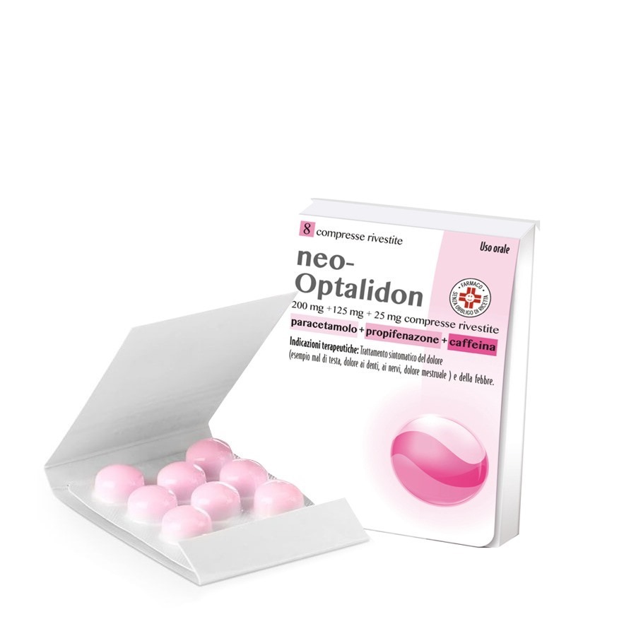 Neo Optalidon 8 Compresse Rivestite