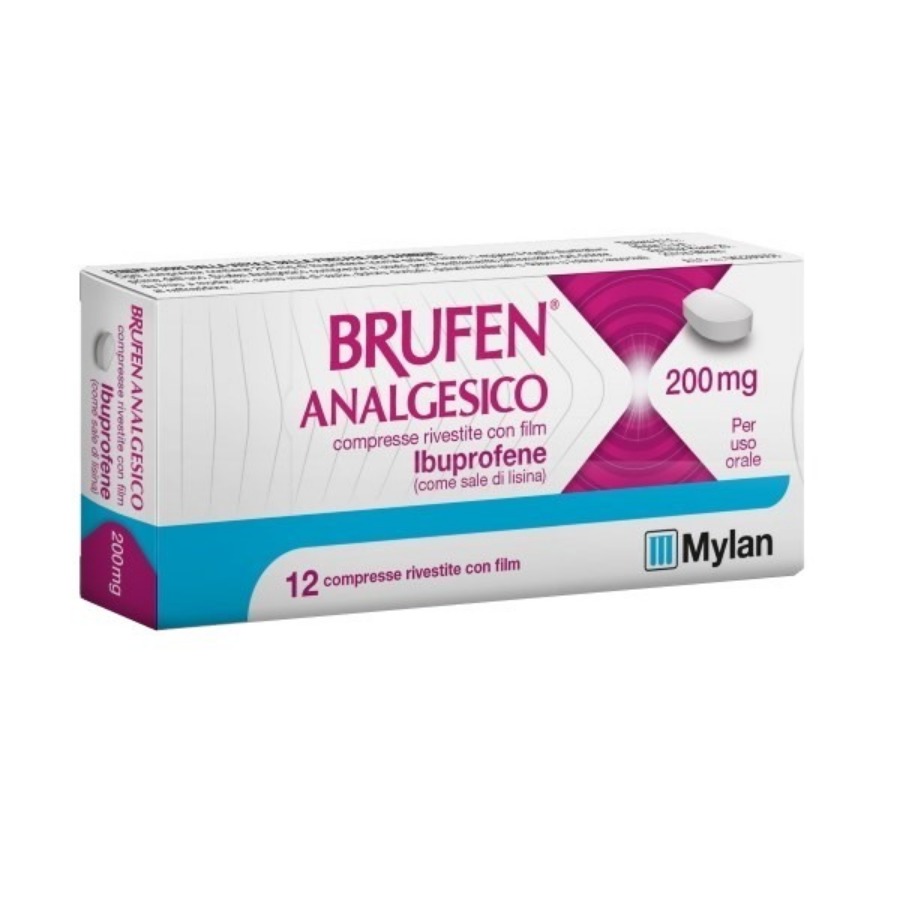 Brufen Analgesico 12 Compresse 200mg Rivestite con Film