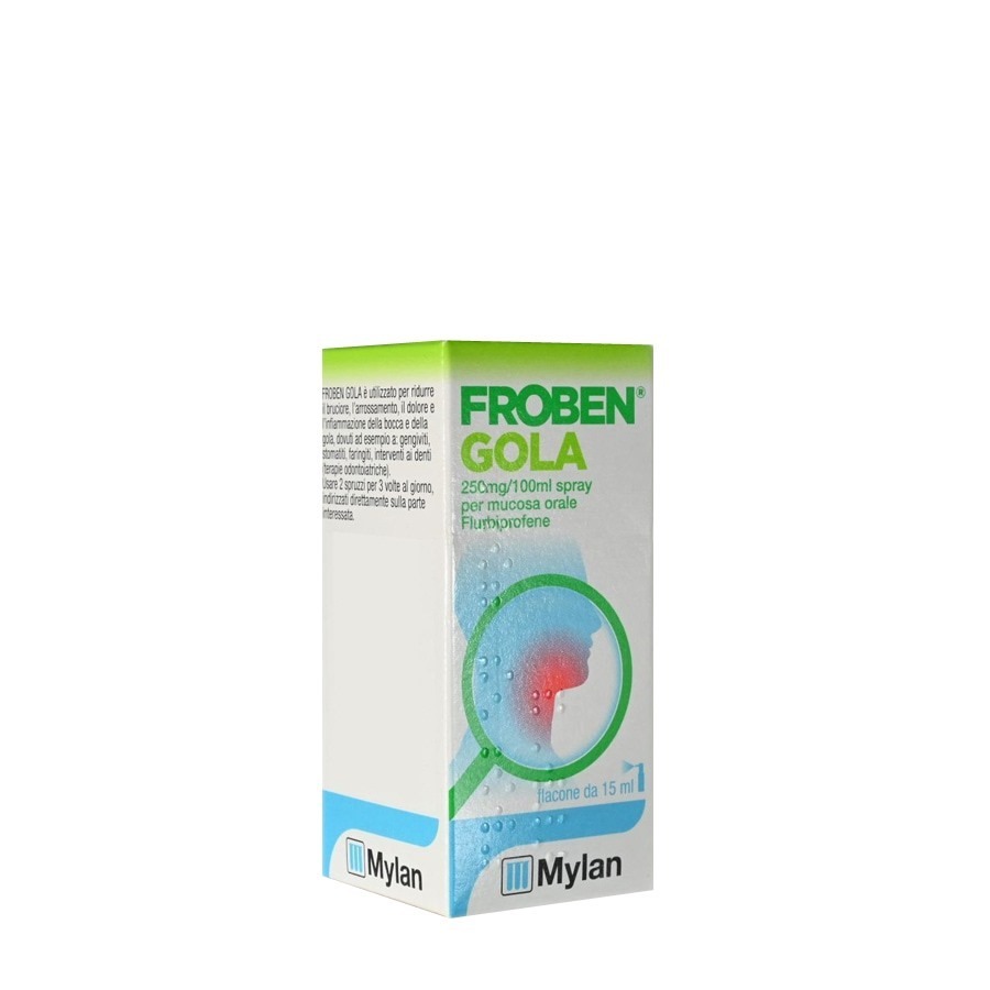 Froben Gola 250mg/100ml Spray Orale 15ml