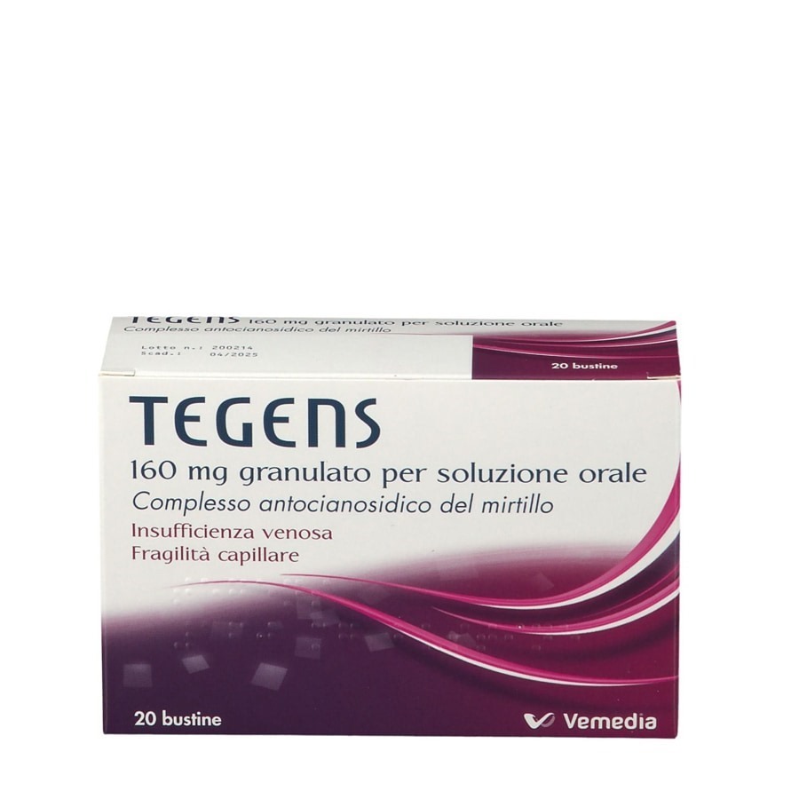 Tegens 160mg 20 Bustine