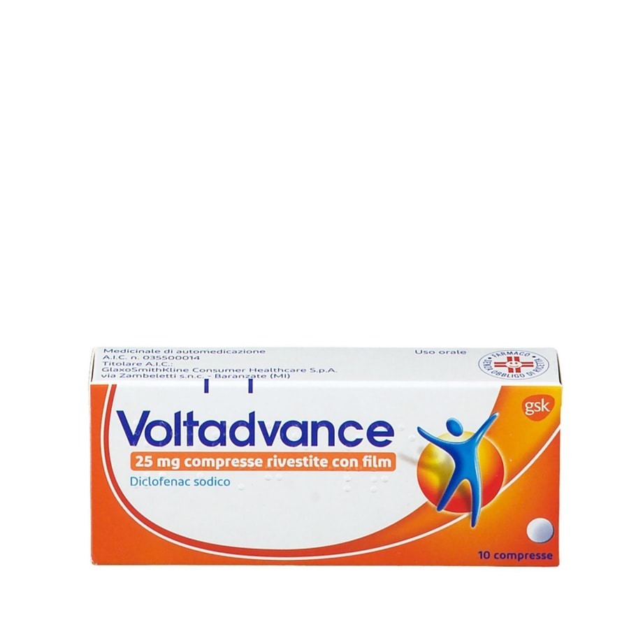 Voltadvance 25MG 10 Compresse Rivestite