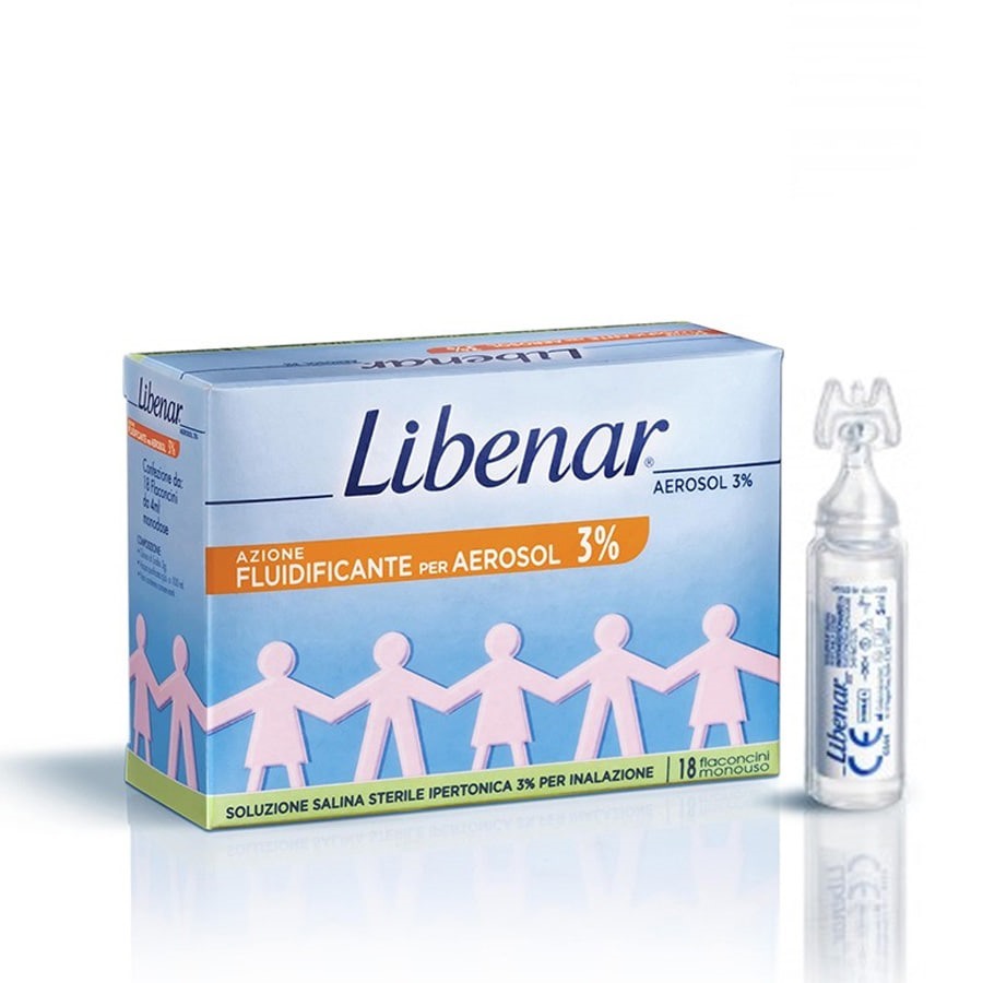 Libenar Aerosol 3% 18 Flaconcini da 4ml a solo € 9,19 -  -  Gli Specialisti del Benessere