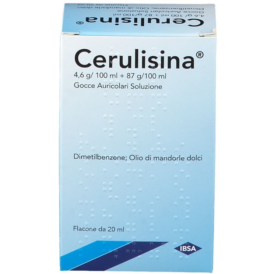 Cerulisina 4,6G/100ml + 87G/100ml Gocce Auricolari 20ml