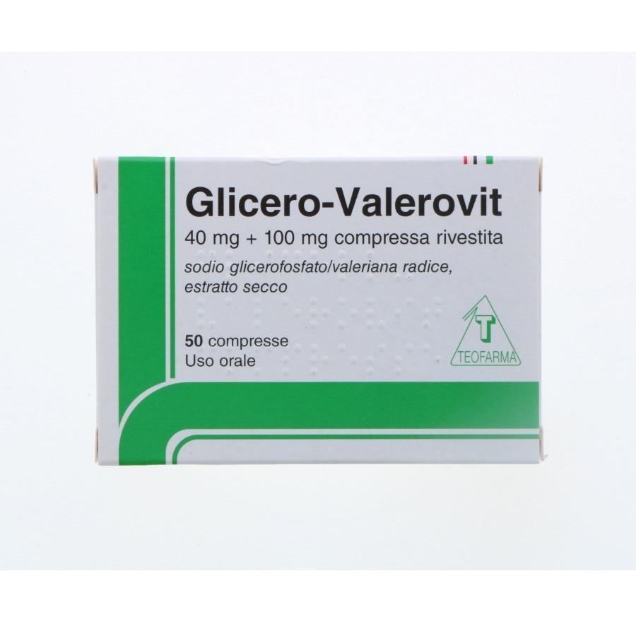 Glicero Valerovit 50 Compresse Rivestite