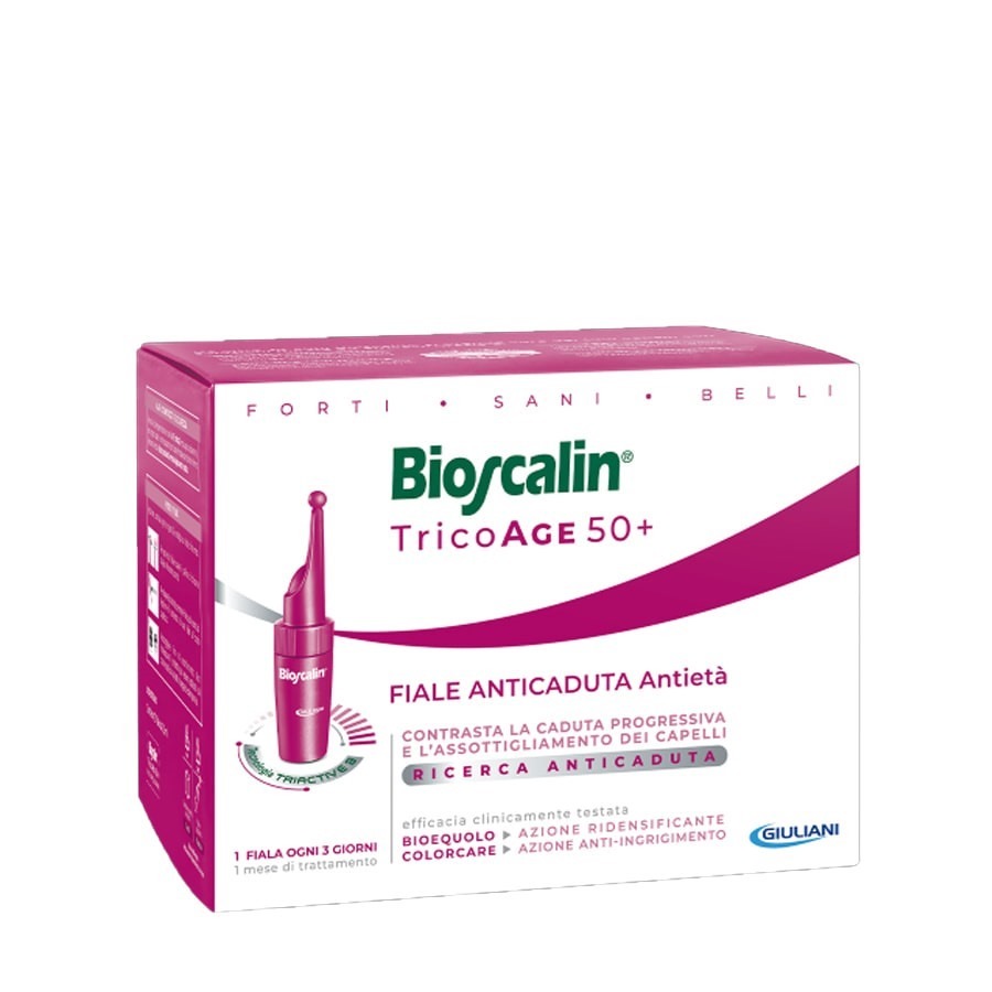 Bioscalin Tricoage 50+ 10 Fiale Anticaduta Donna