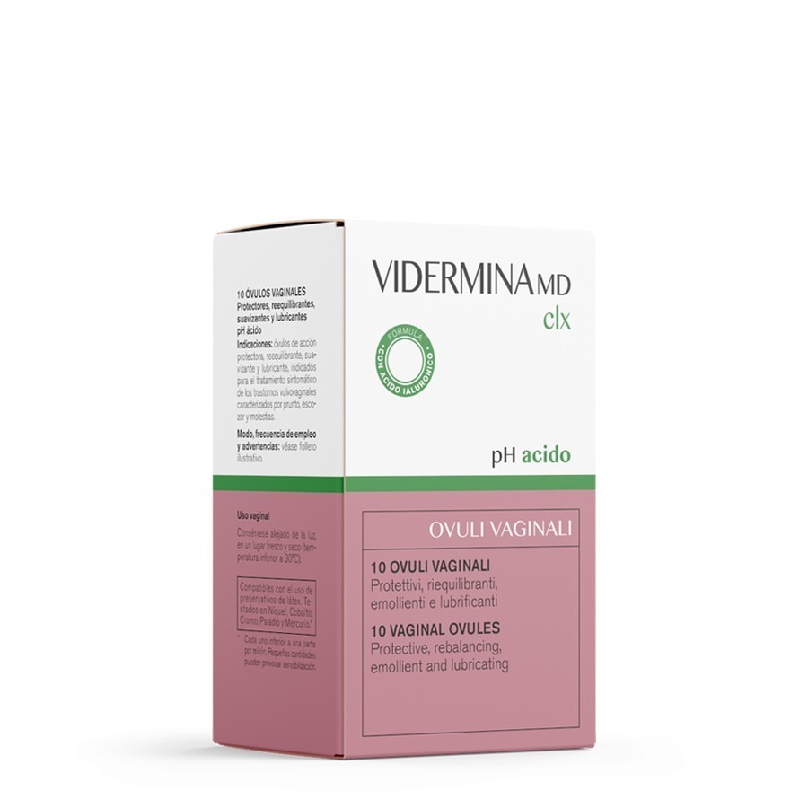 Vidermina CLX 10 Ovuli vaginali