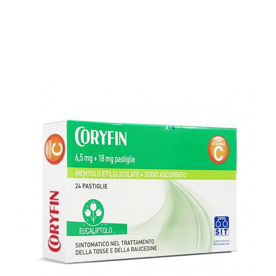 Coryfin Vitamina C 24 Pastiglie Gusto Eucaliptolo