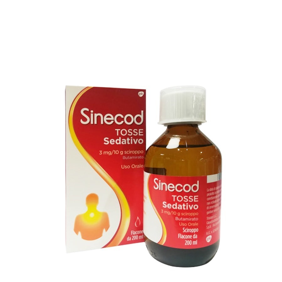 Sinecod Tosse Sedativo 3mg/10G Sciroppo 200ml
