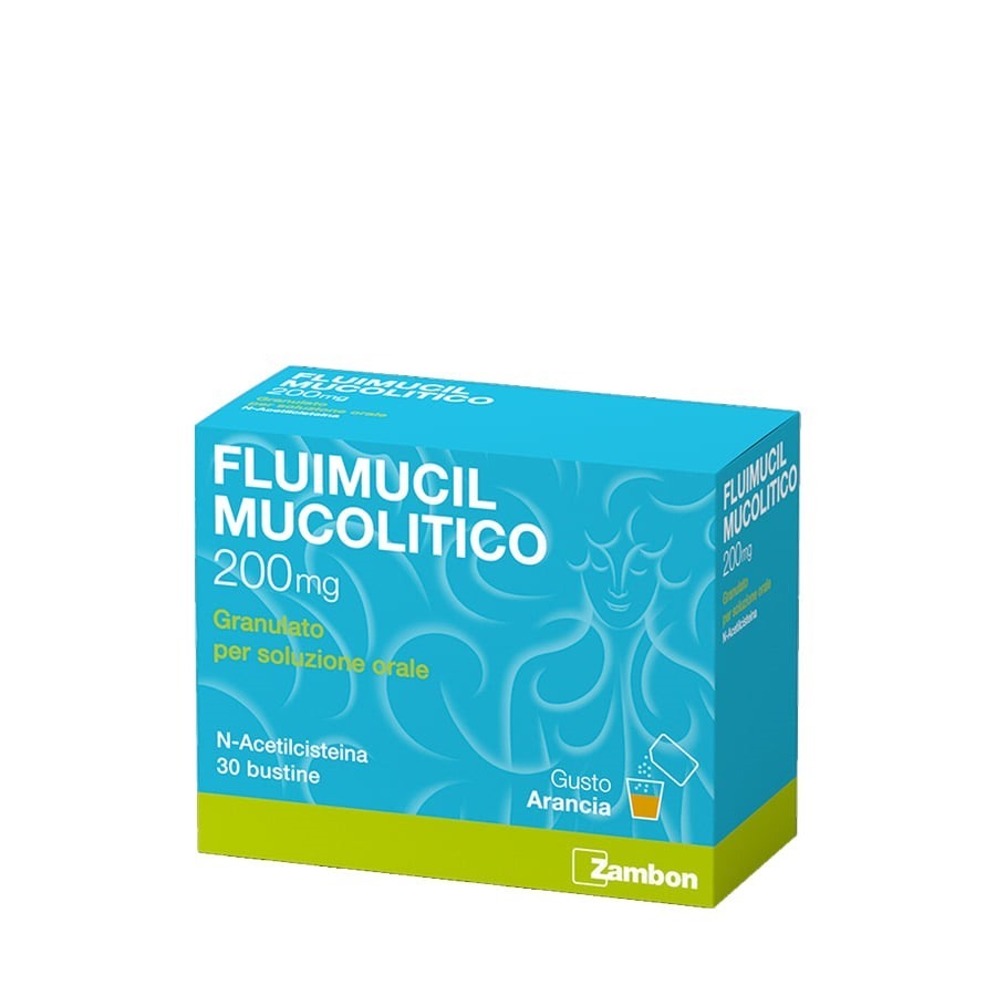 Fluimucil Mucolitico 30 Bustine 200mg