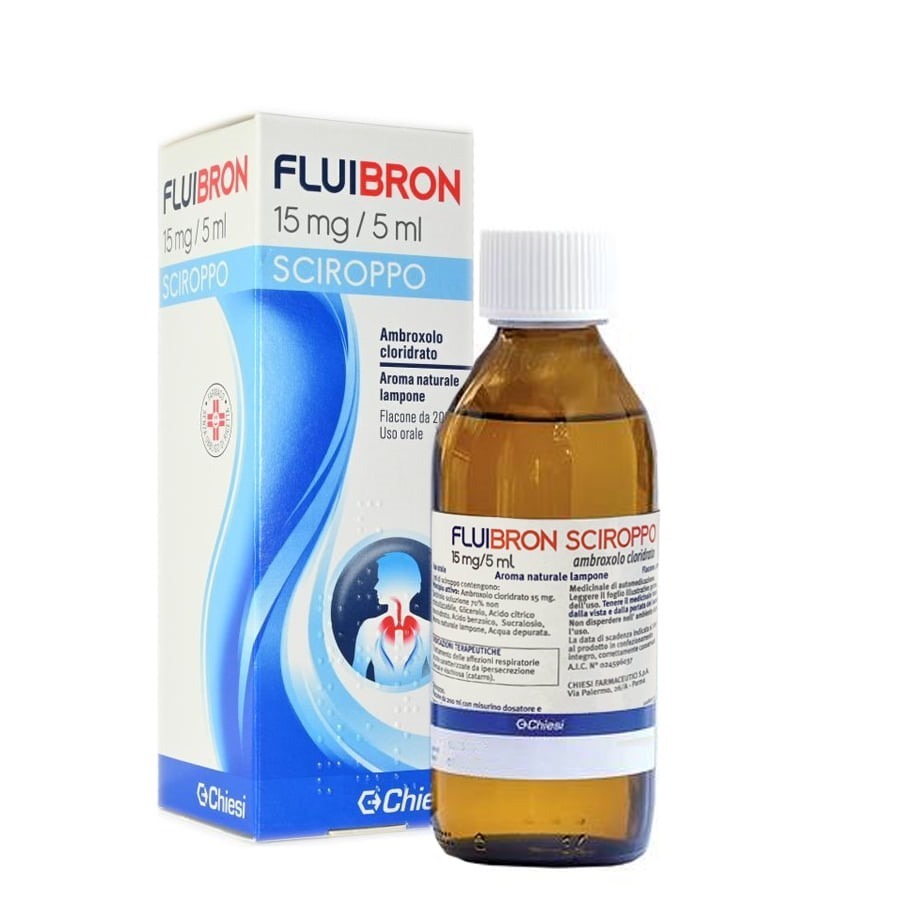 Fluibron Sciroppo 15mg/5ML 200ml