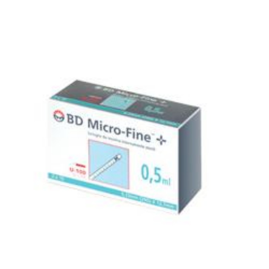 Corman Siringa Insulina Bd 0,5Ml G29 30Pz