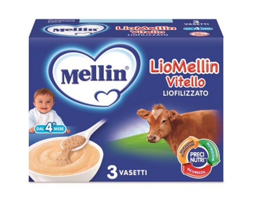 Danone Nutricia Mellin Liofilizzato Vitello 3X10gr